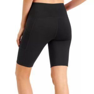 Macys Ideology Side-Pocket Bike Shorts large women
